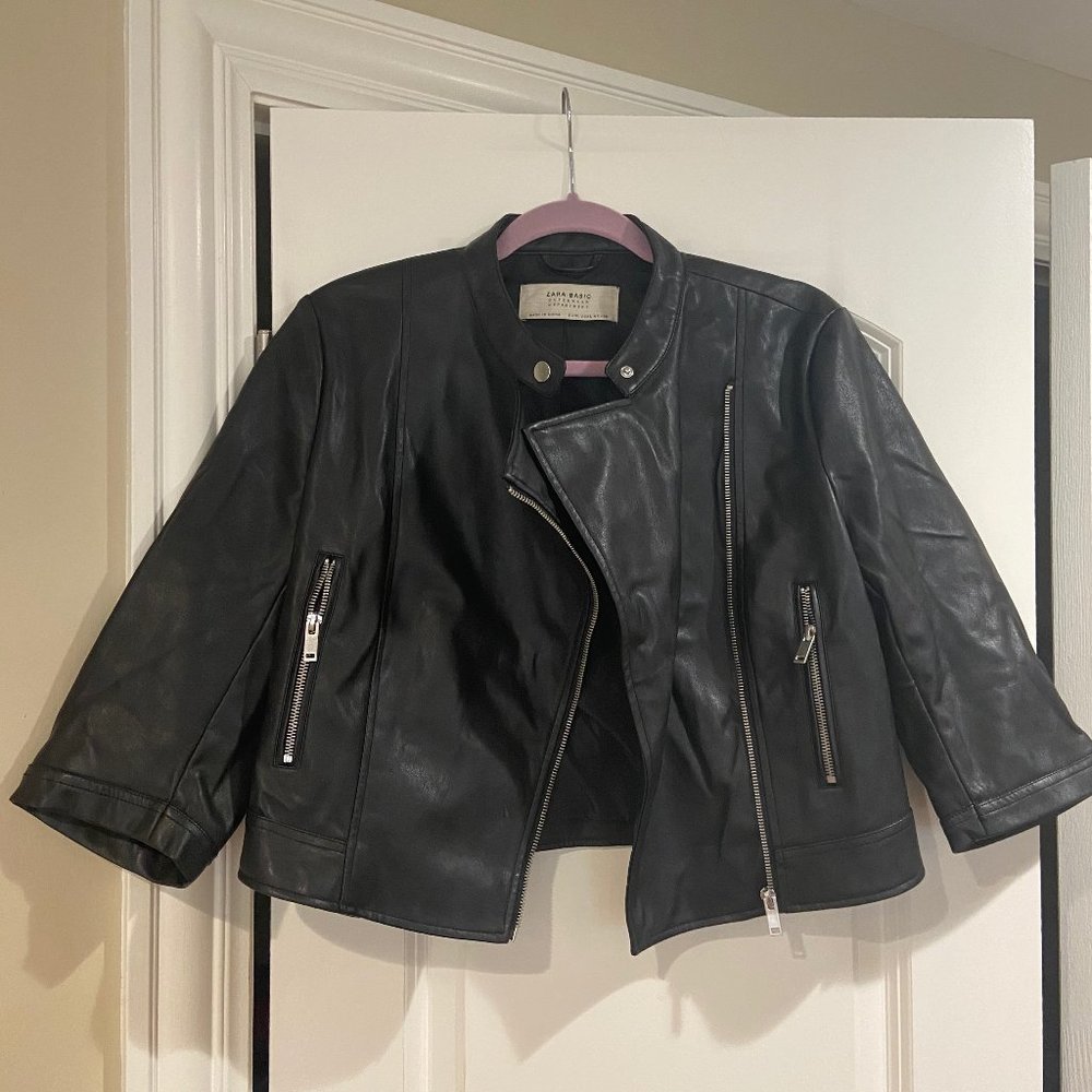 Zara Moto Leather Jacket